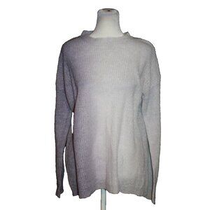 Cider Purple Ombre Wool Blend Sweater Size Small S Crewneck Lightweight